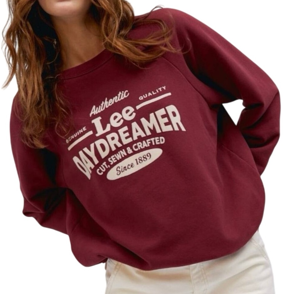 DAYDREAMER x LEE Workwear Raglan Sweatshirt, Size Small New w/ Tag MSRP $137